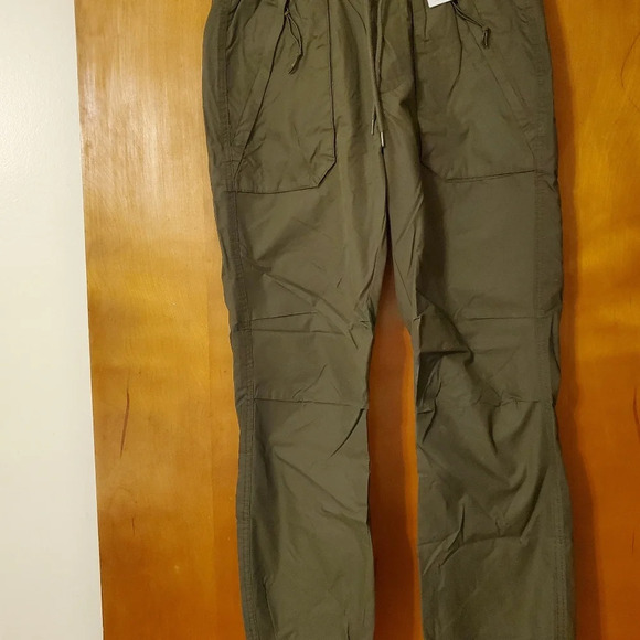 NWT No Boundaries Army Green Tech Jogger Pants Size S (28-30) - Picture 1 of 6